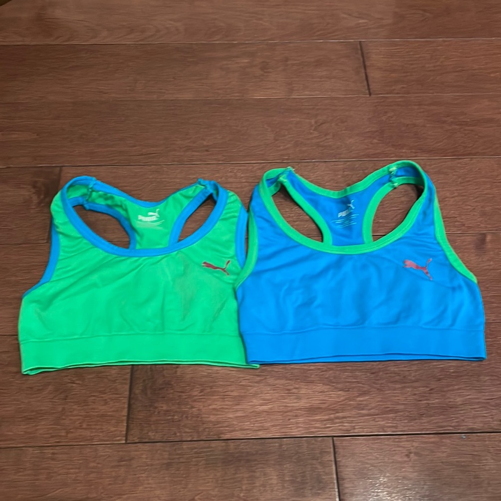 Puma 2 pack sports bras